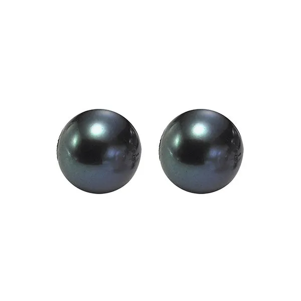 Silver (SLV 995) Classic Book Freshwater Pearls Fashion Earrings
