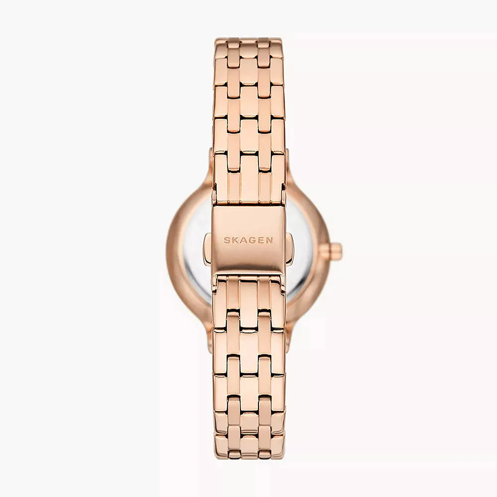 Skagen Anita Lille Rose Gold Stainless Steel Women's Watch