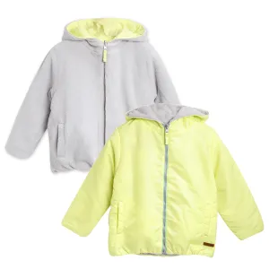 Snuggly Hooded Reversible Jacket