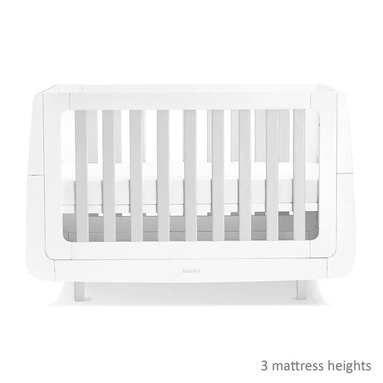SnuzKot Mode 2 Piece Nursery Furniture Set - Grey