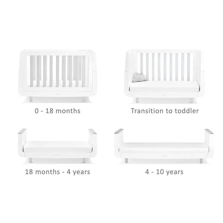 SnuzKot Mode 2 Piece Nursery Furniture Set - Grey