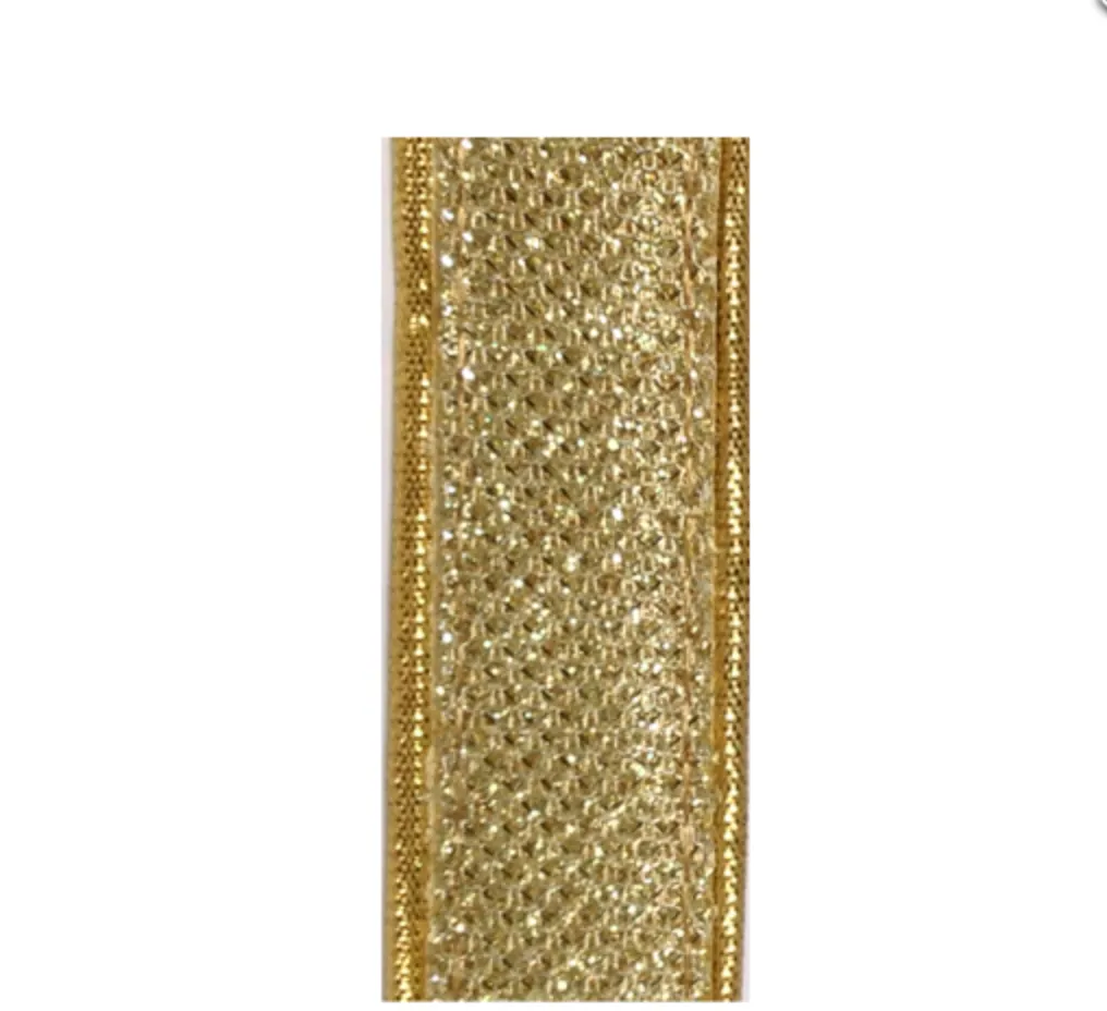 Sparkle Ribbon, Gold Trim