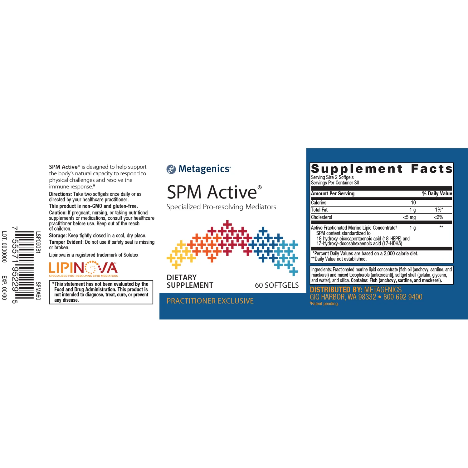 SPM Active <br>Specialized Pro-resolving Mediators