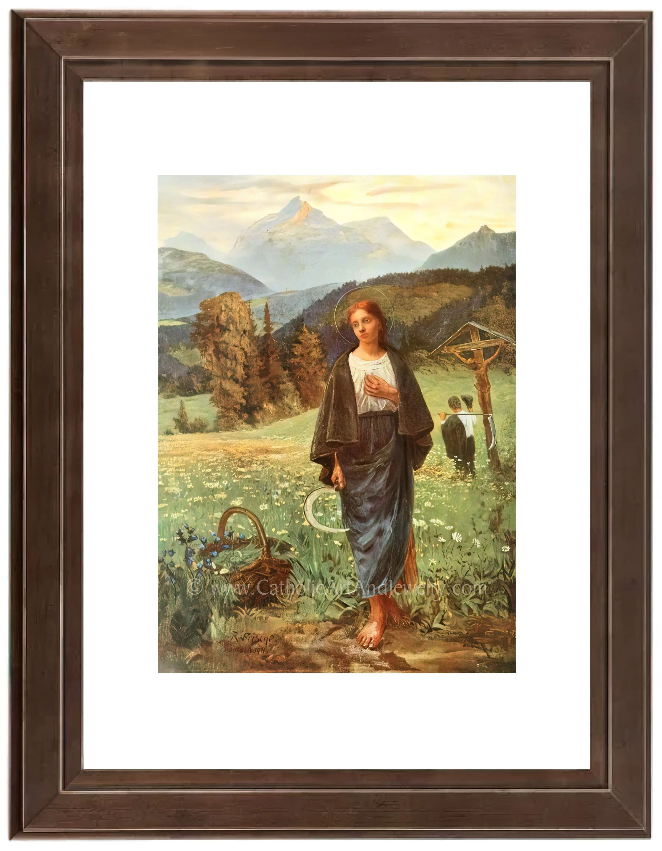 St. Notburga – Beautiful Catholic Art – Archival Quality