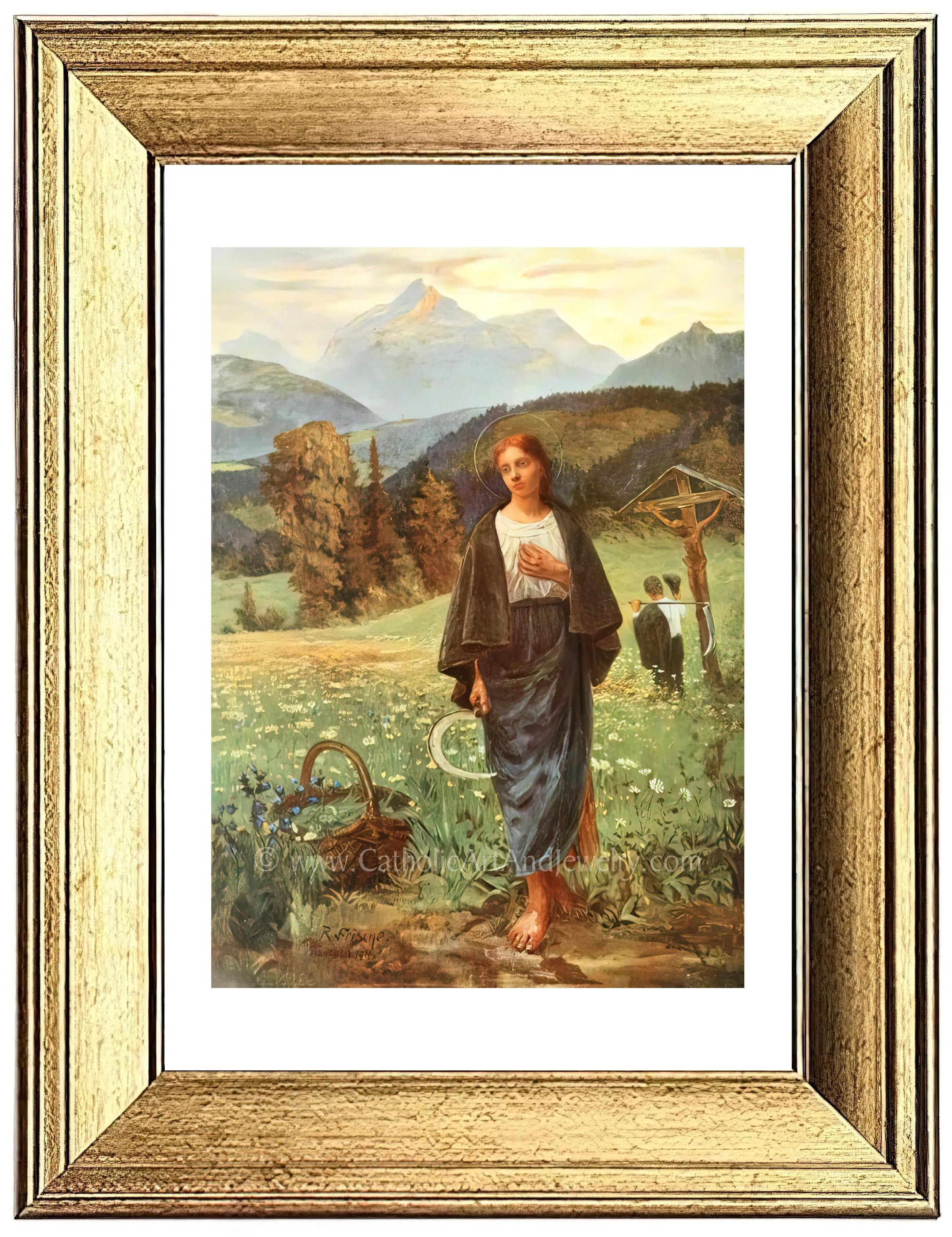 St. Notburga – Beautiful Catholic Art – Archival Quality