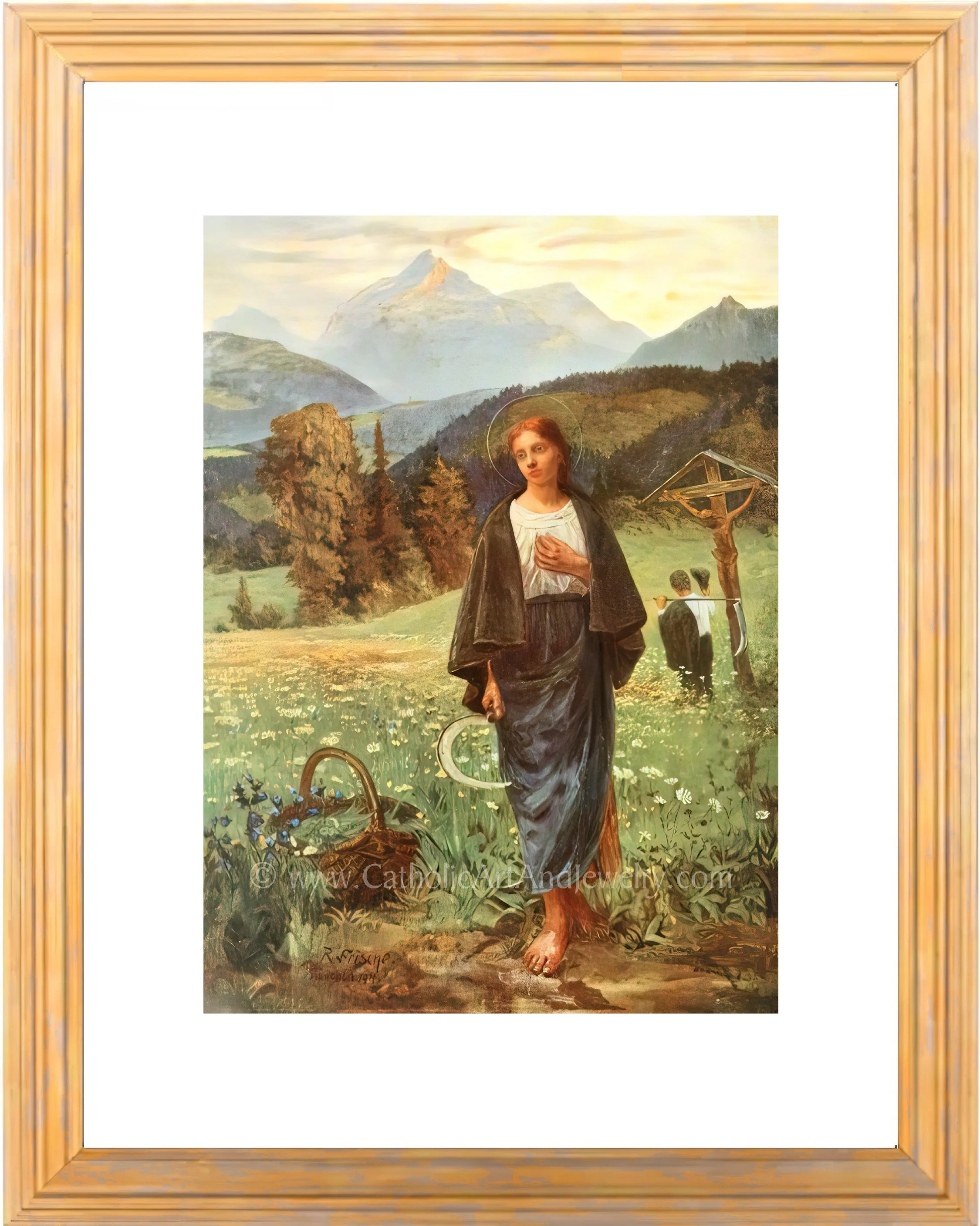 St. Notburga – Beautiful Catholic Art – Archival Quality