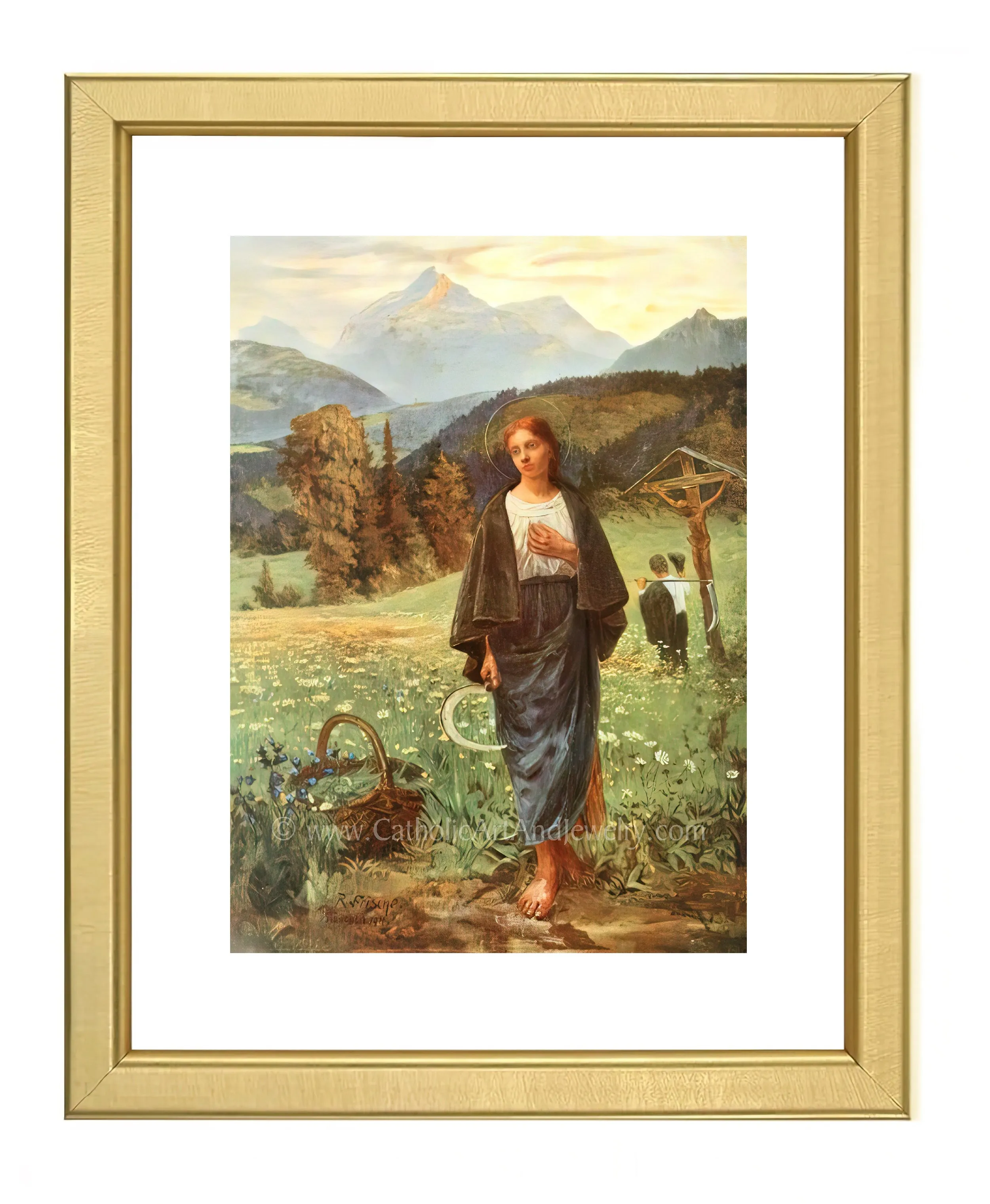 St. Notburga – Beautiful Catholic Art – Archival Quality