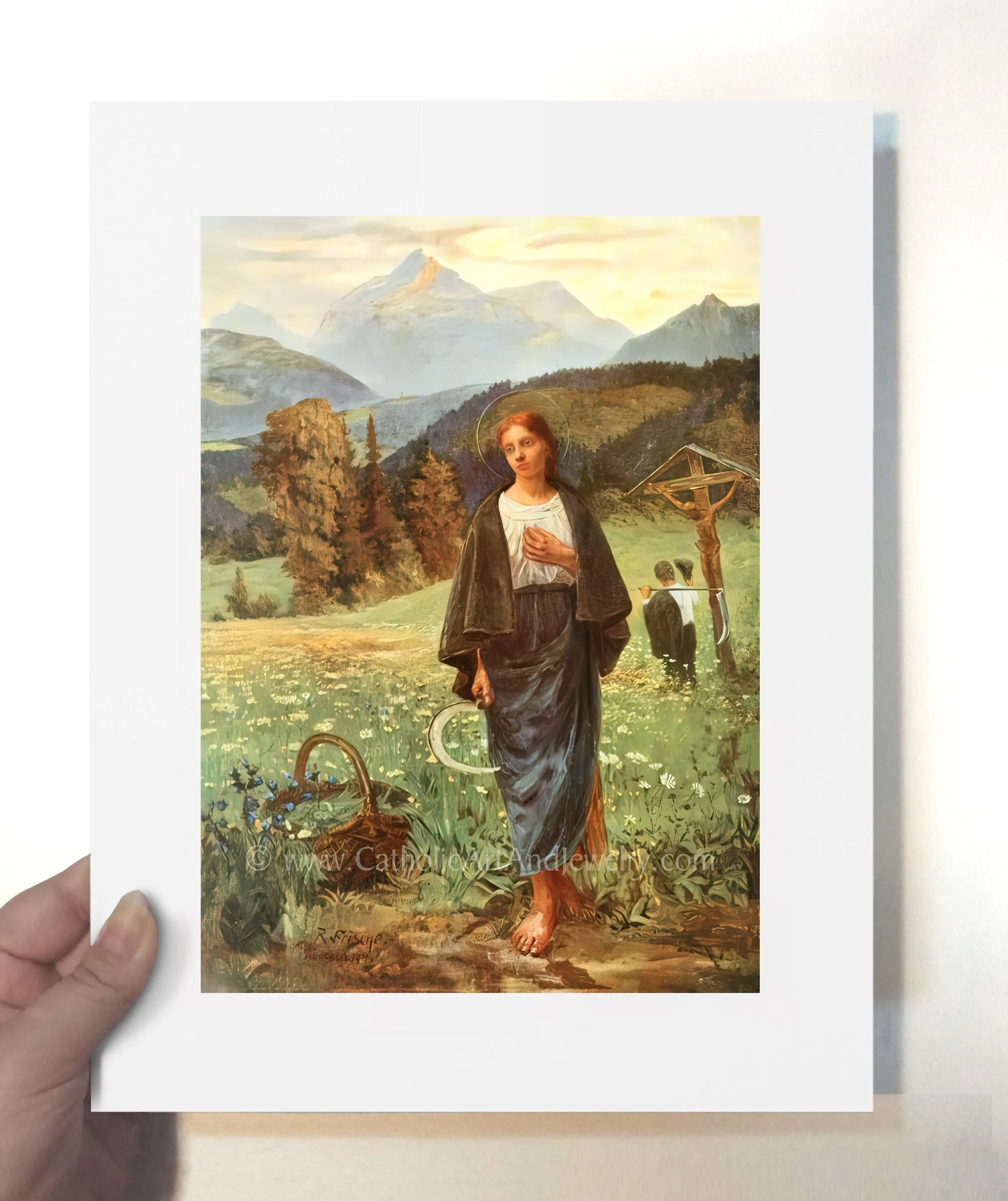 St. Notburga – Beautiful Catholic Art – Archival Quality
