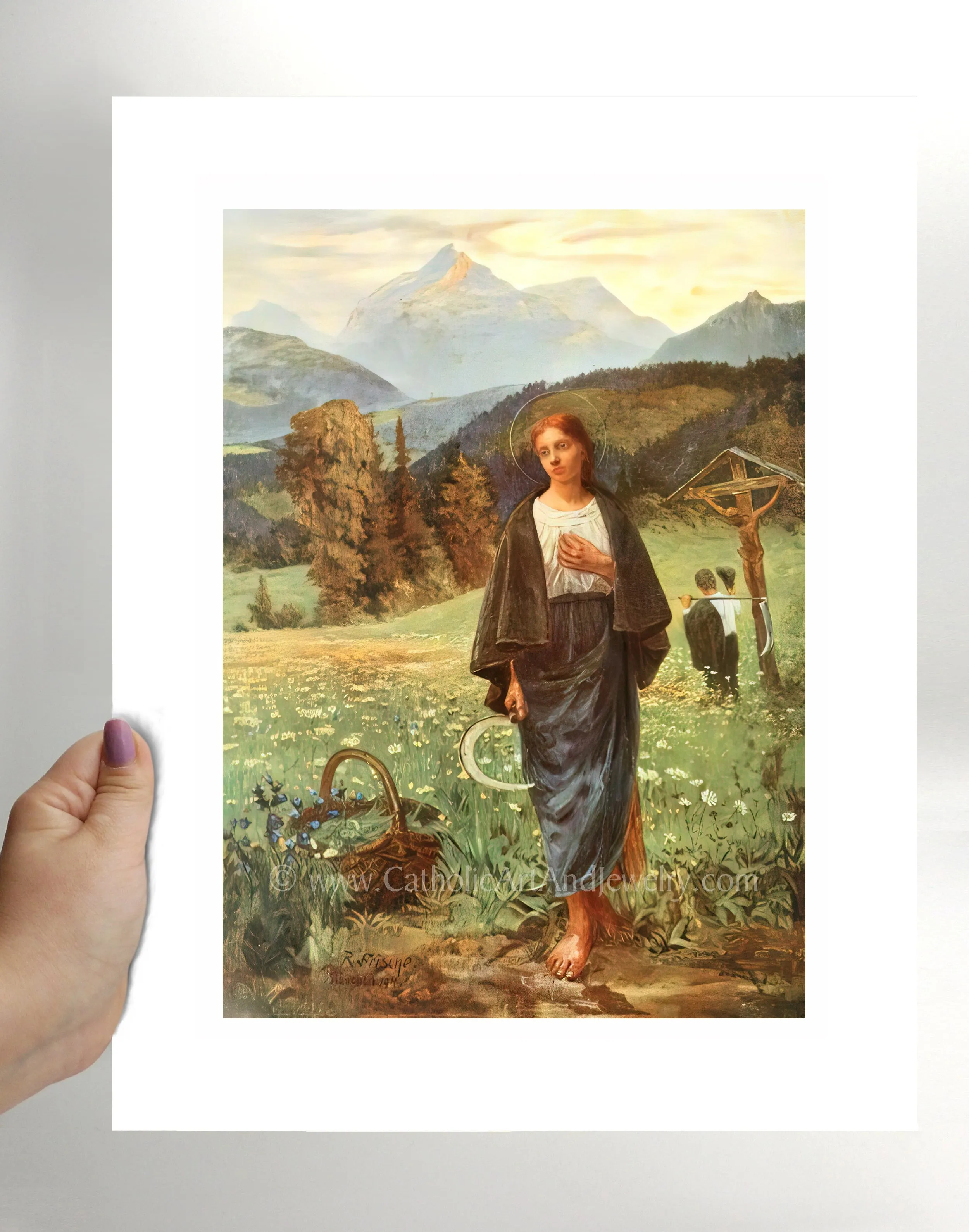 St. Notburga – Beautiful Catholic Art – Archival Quality