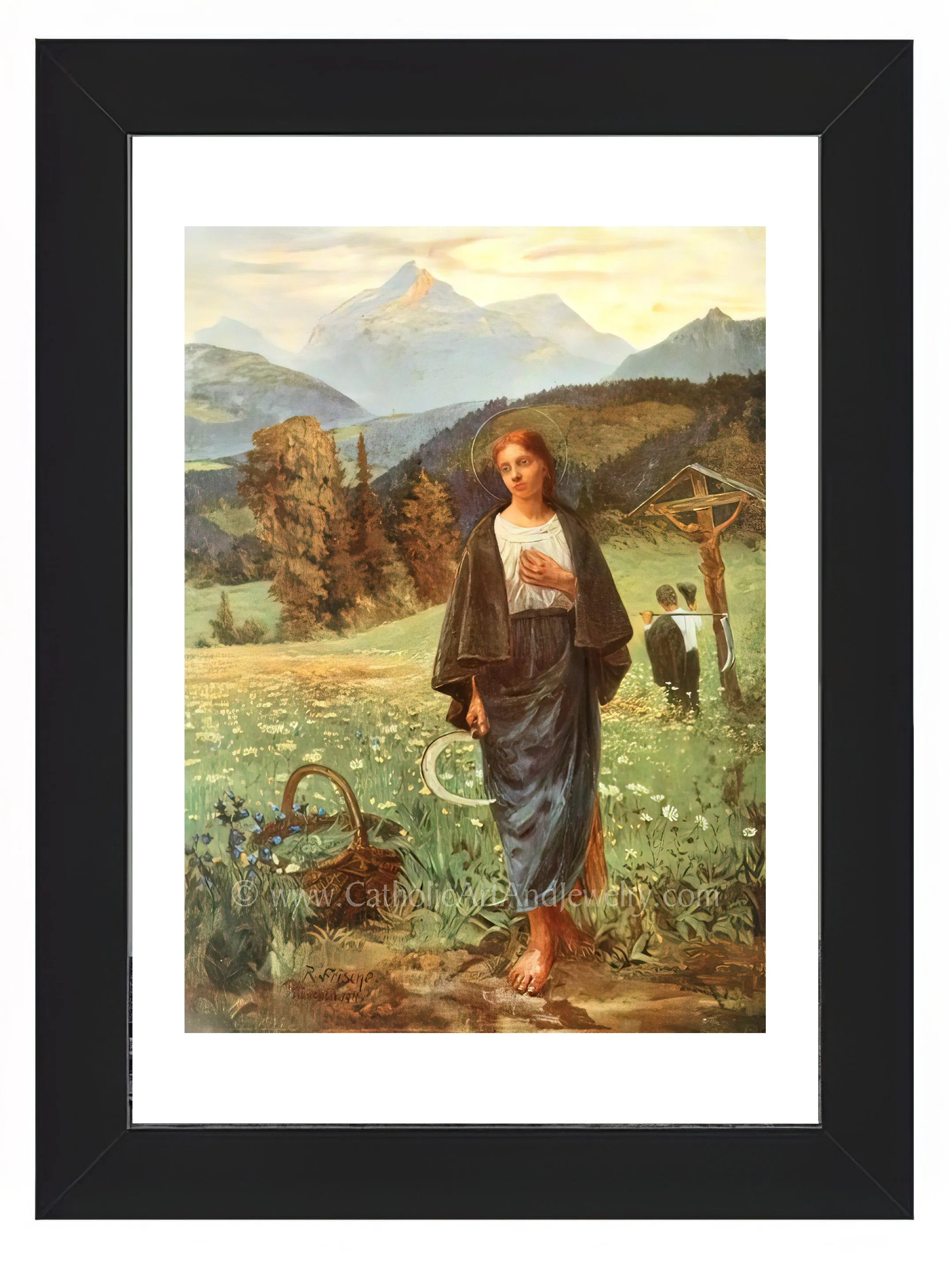 St. Notburga – Beautiful Catholic Art – Archival Quality