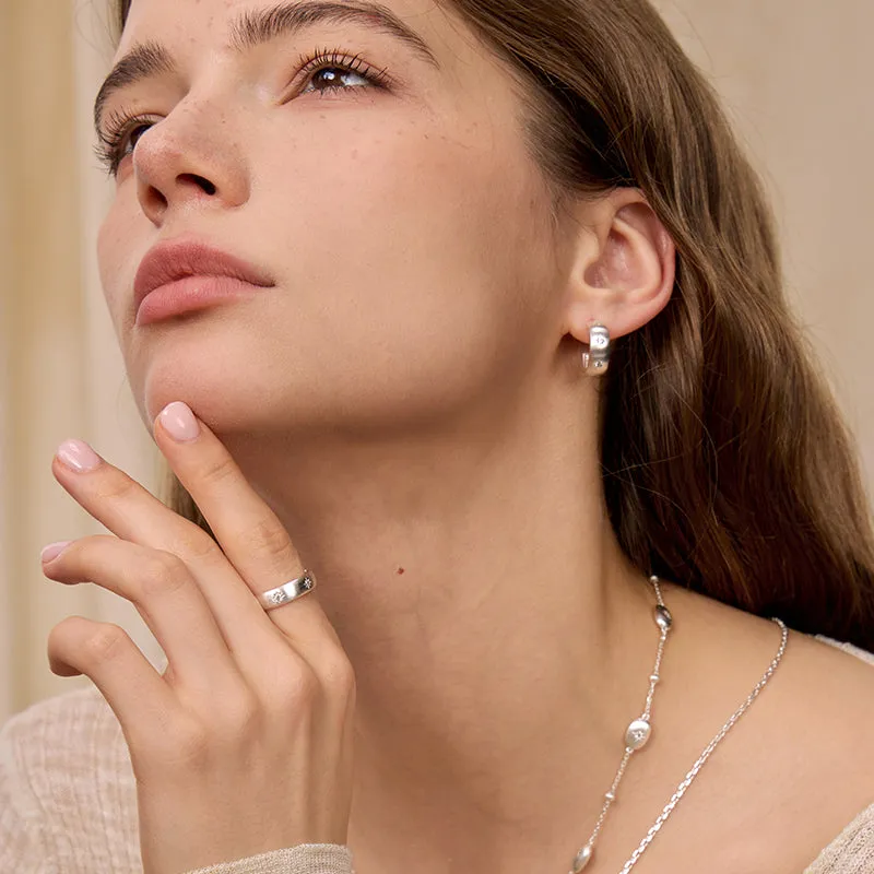 Starry Night Sculptural Open Ring