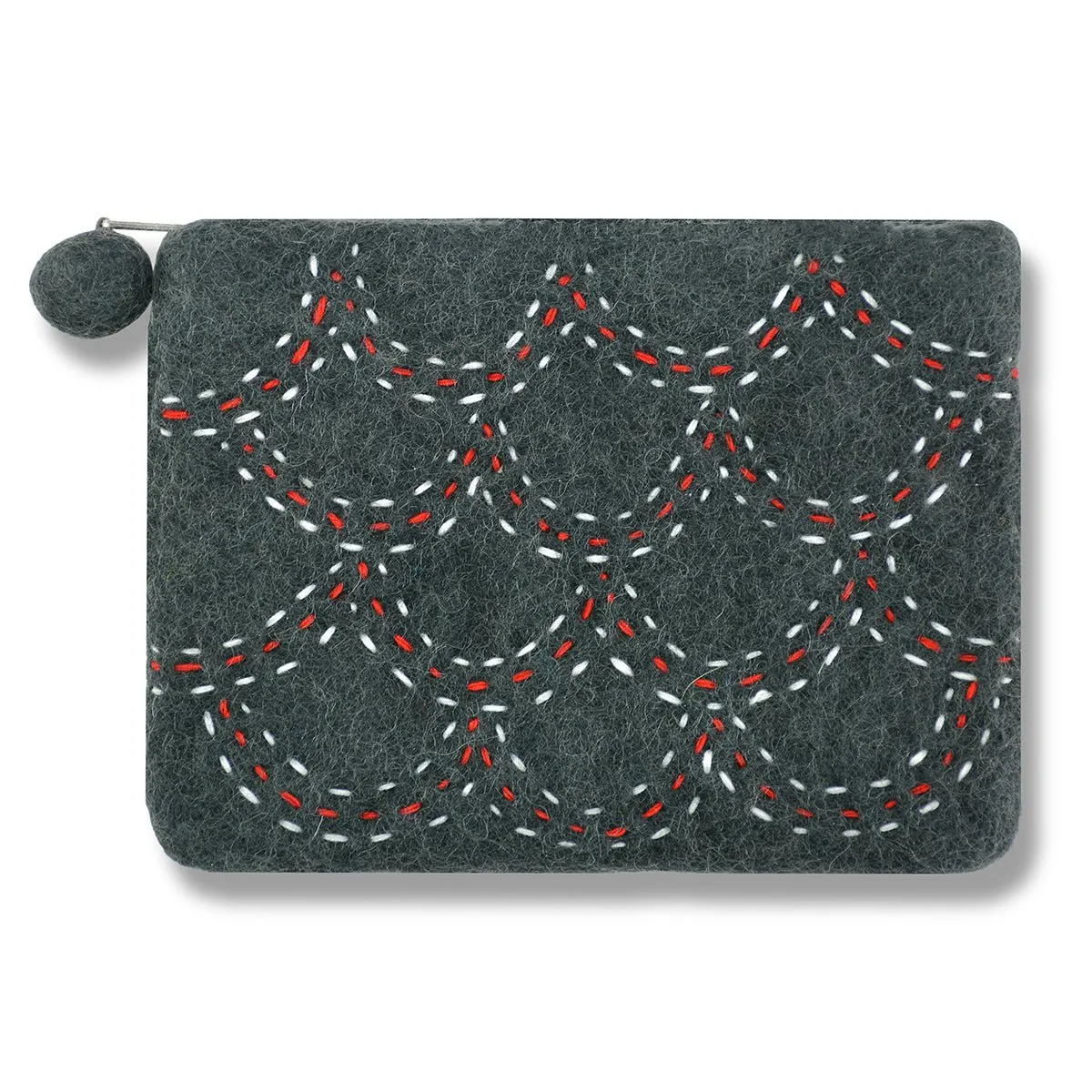 Stitch Curve Design Coin Purse