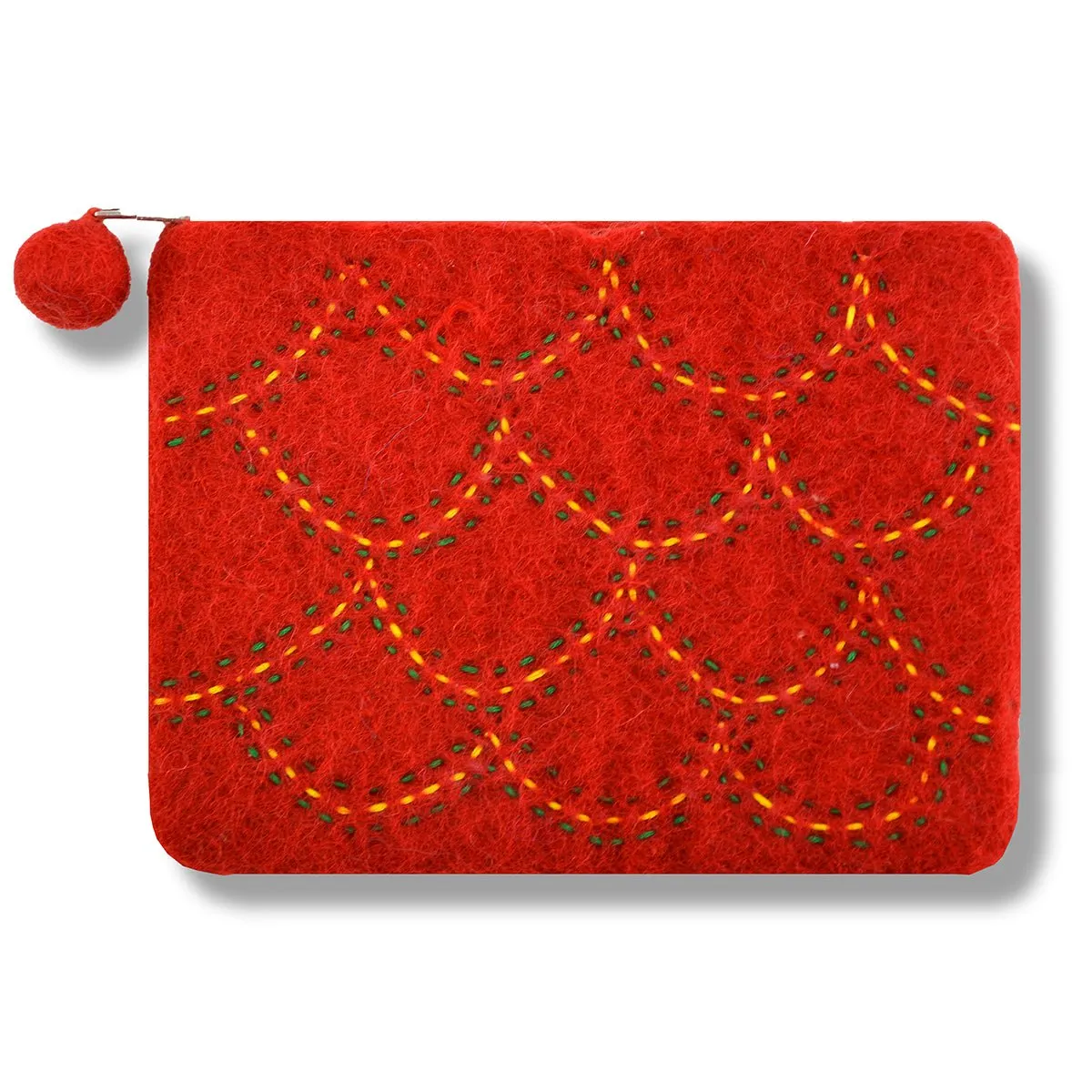 Stitch Curve Design Coin Purse
