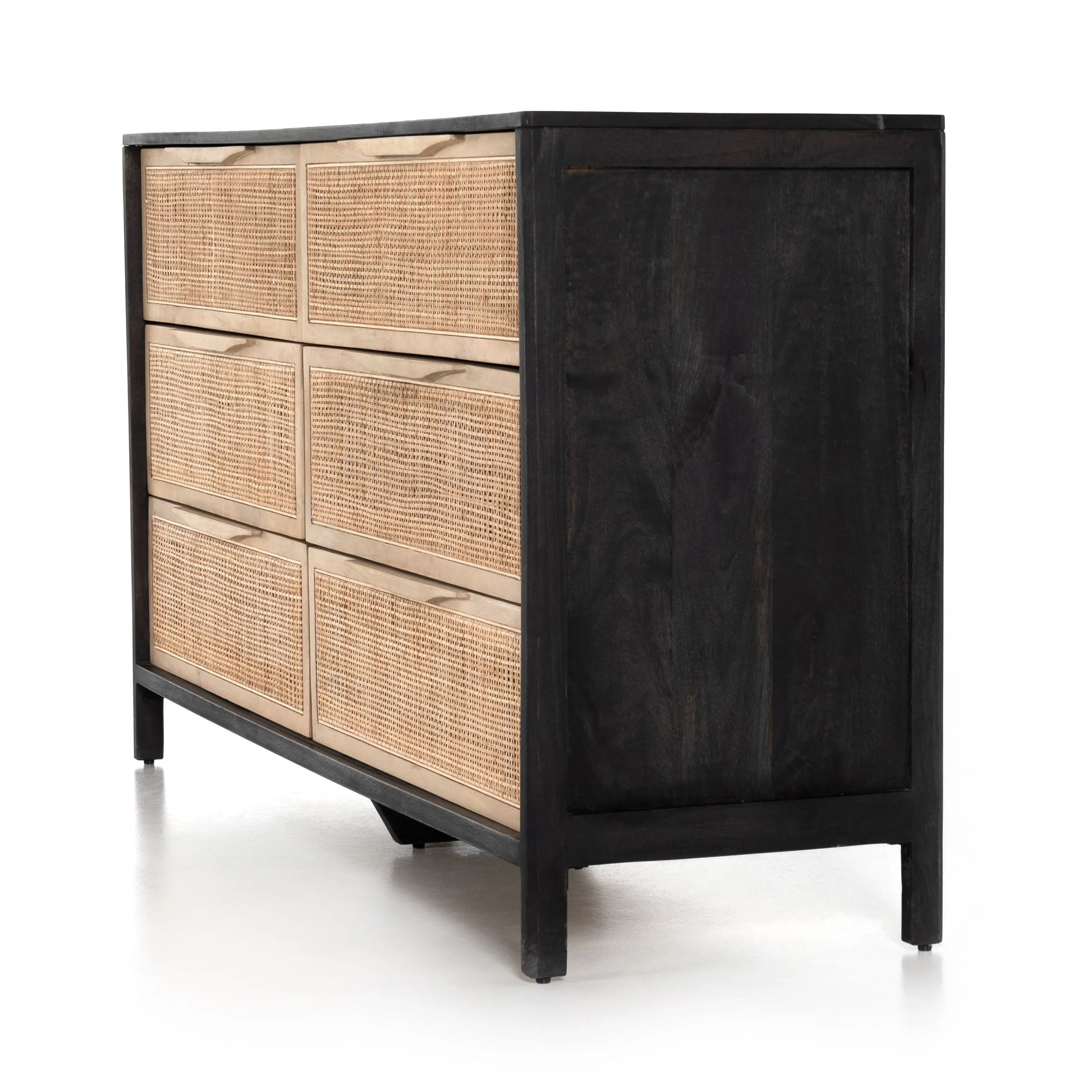 Sydney 6 Drawer Dresser-Black Wash
