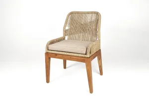 Synthetic Raffia Dining Chair (Set of 2)