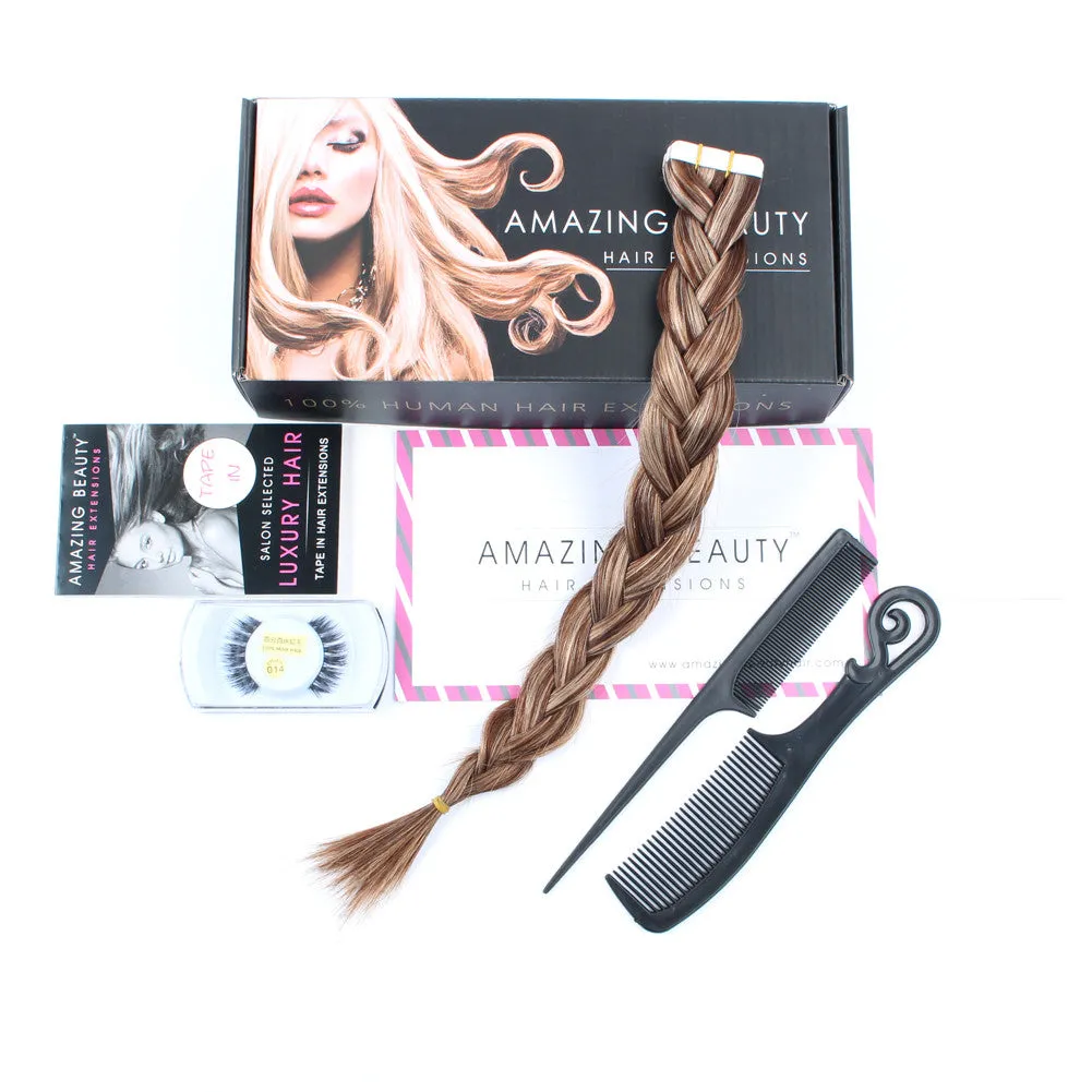 Tape In Hair Extension P #4/#12 -Only For Order Over $269