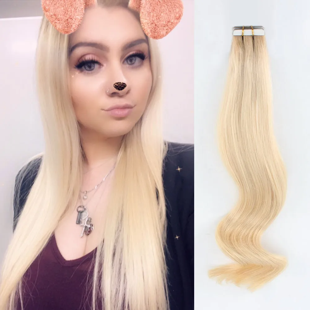 Tape In Hair Extension R#12/#60-Only For Order Over $269