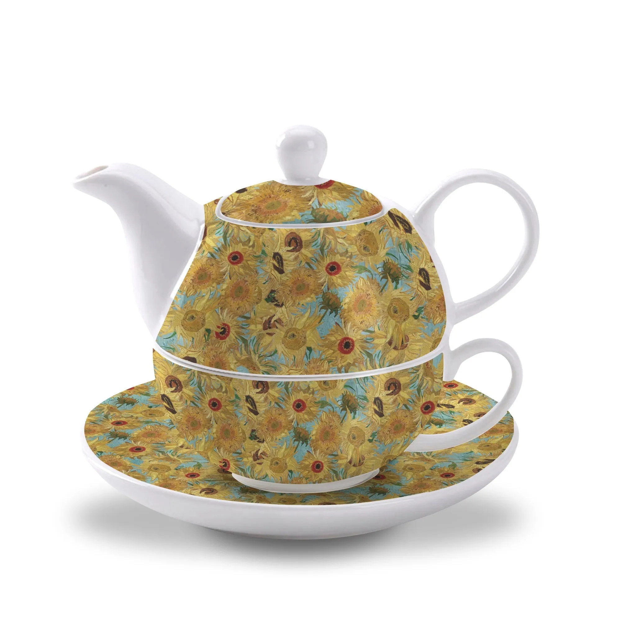 Tea For One - Van Gogh's Sunflowers