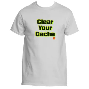 Tech Clear Your Cache-black