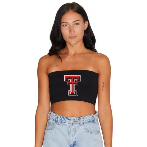 Texas Tech Black Bandeau Top