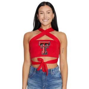 Texas Tech Red Multi Way Bandeau Top