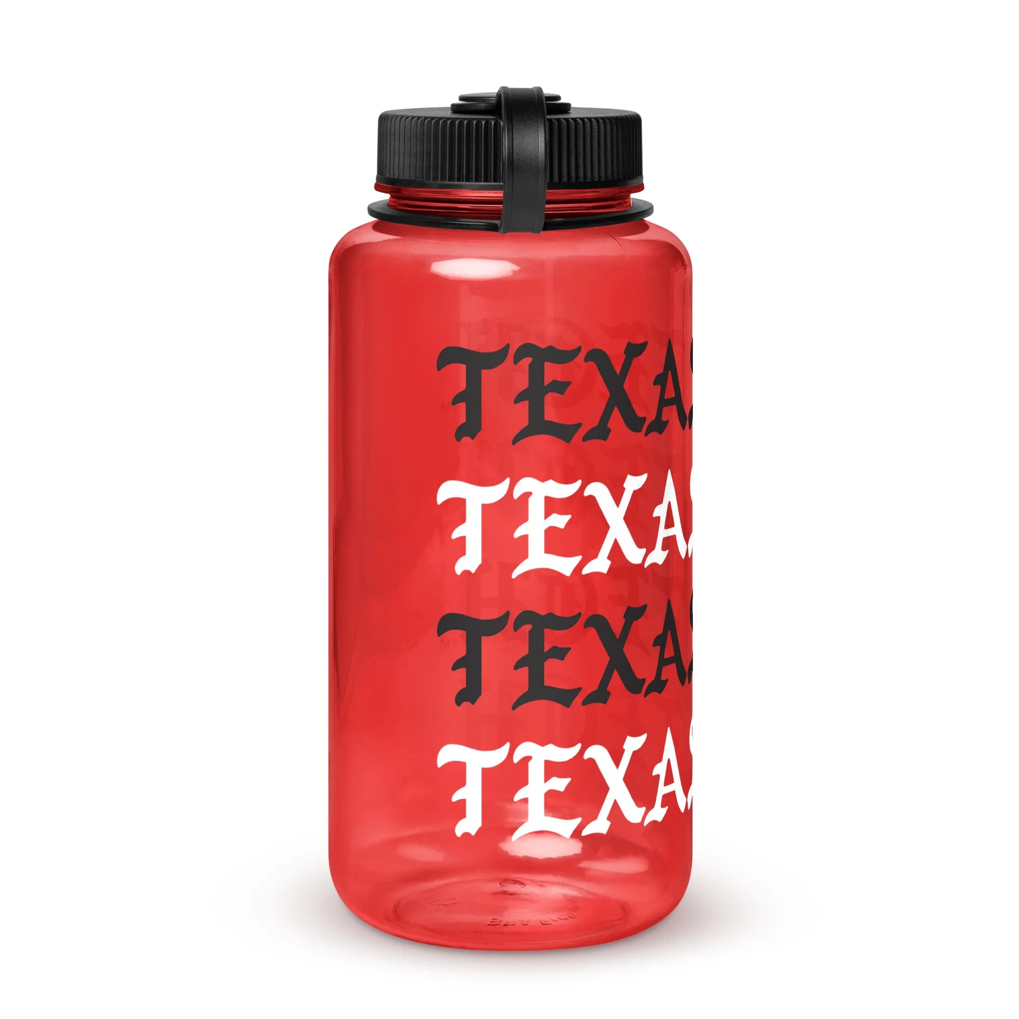 Texas Tech Wide Mouth Plastic Water Bottle