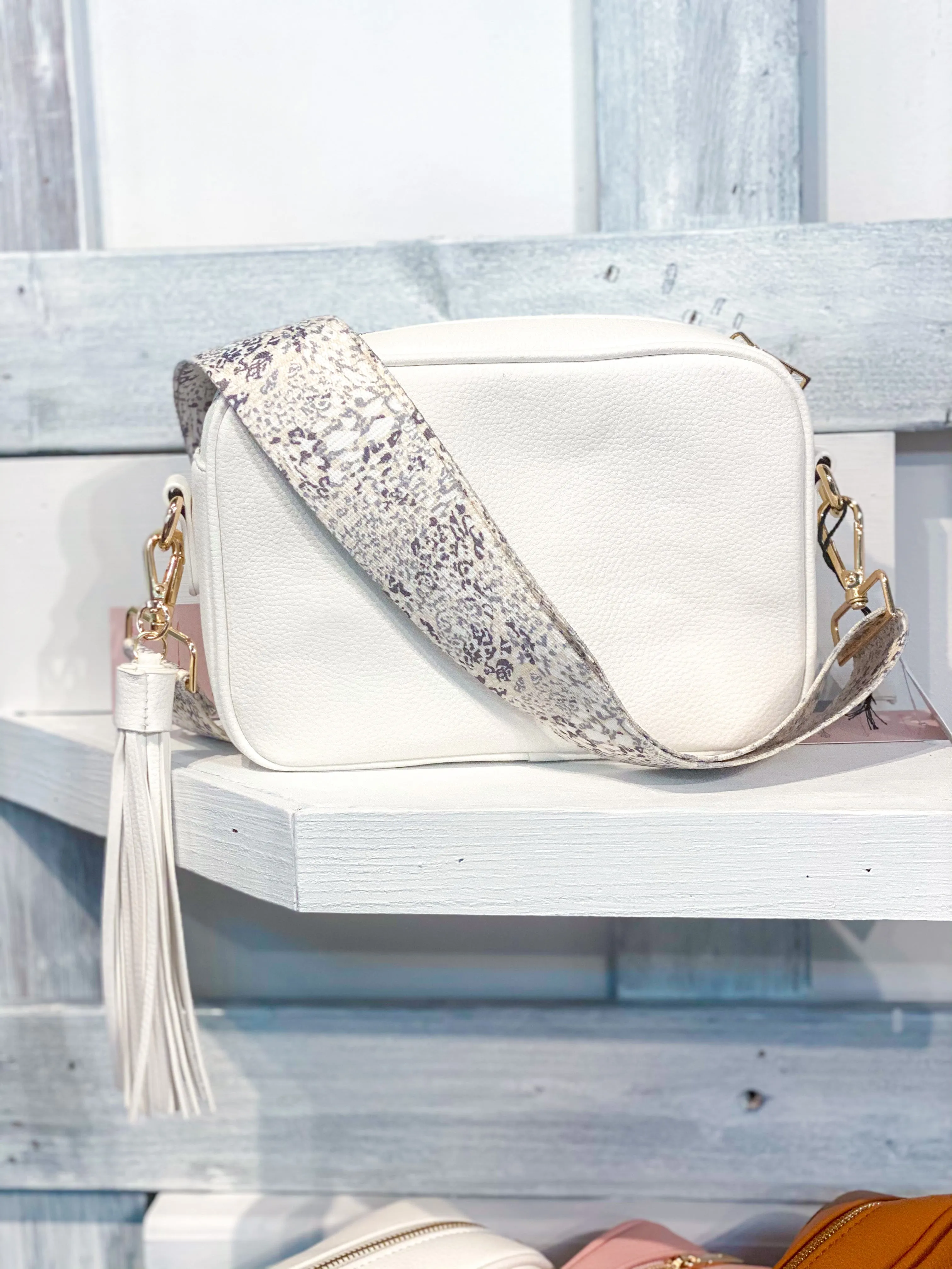 The Tobie Purse- White
