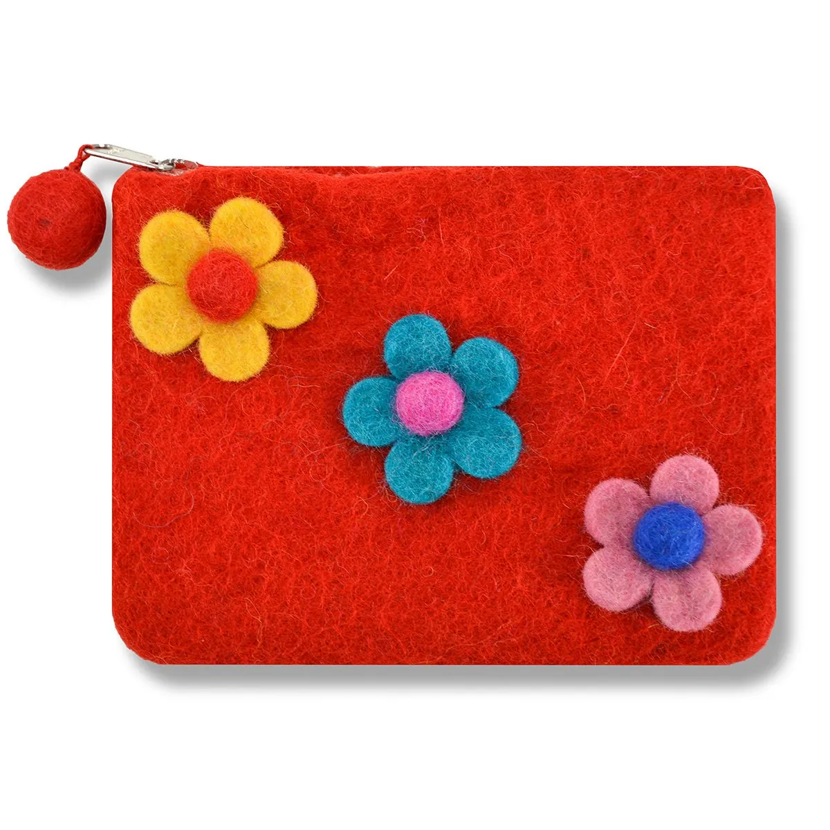 Three Flower Coin Purse