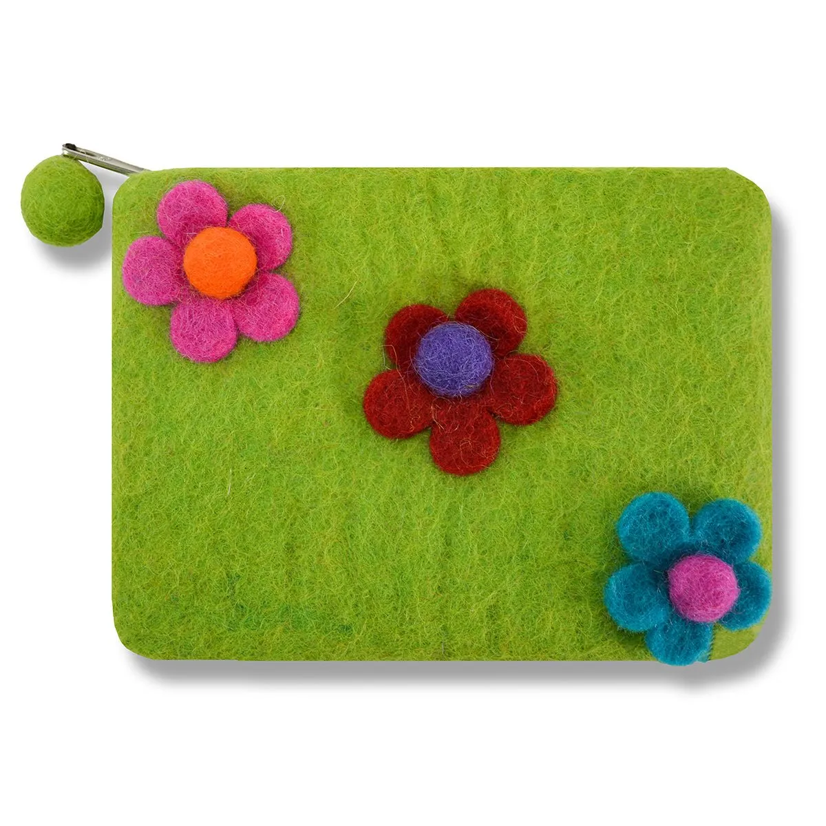 Three Flower Coin Purse