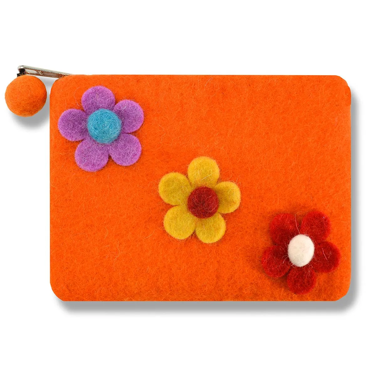 Three Flower Coin Purse