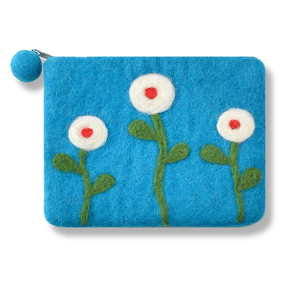 Three Needle Flower Coin Purse