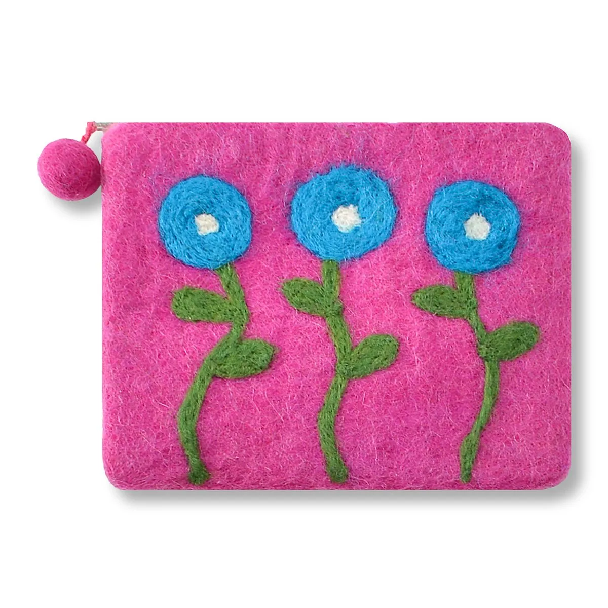 Three Needle Flower Coin Purse