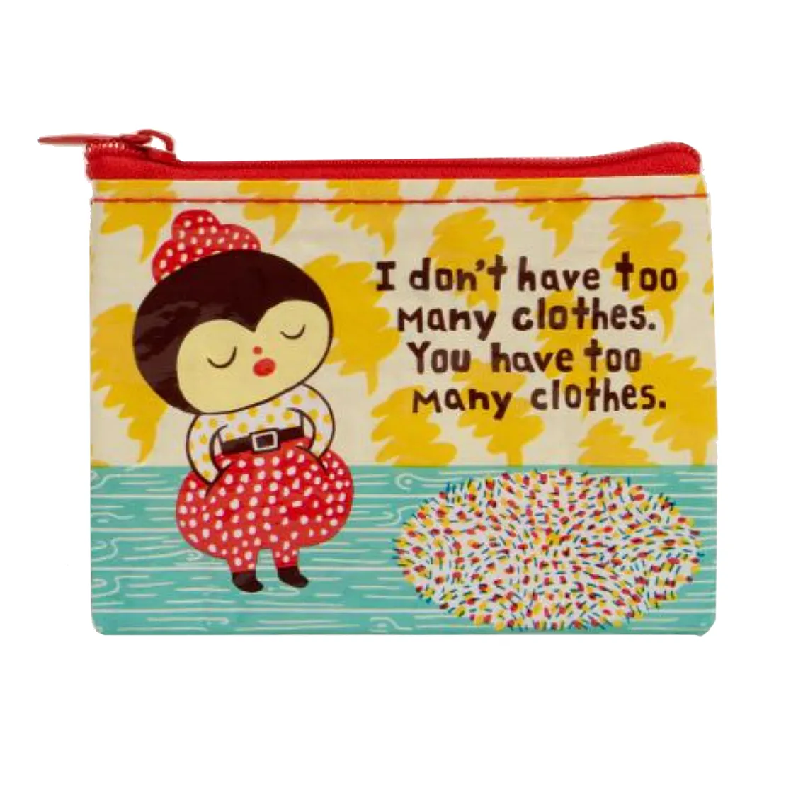 Too Many Clothes Coin Purse