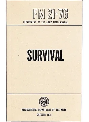 Top Selling Official Military Survival Manual FM-21-76