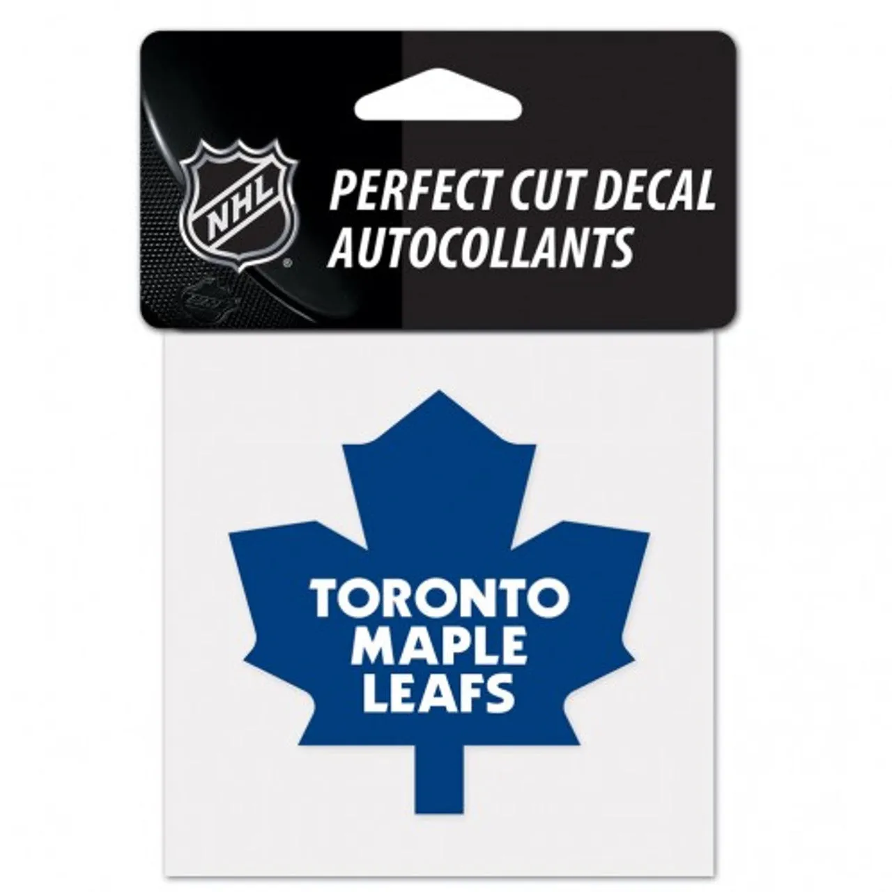 Toronto Maple Leafs Decal 4x4 Perfect Cut Color