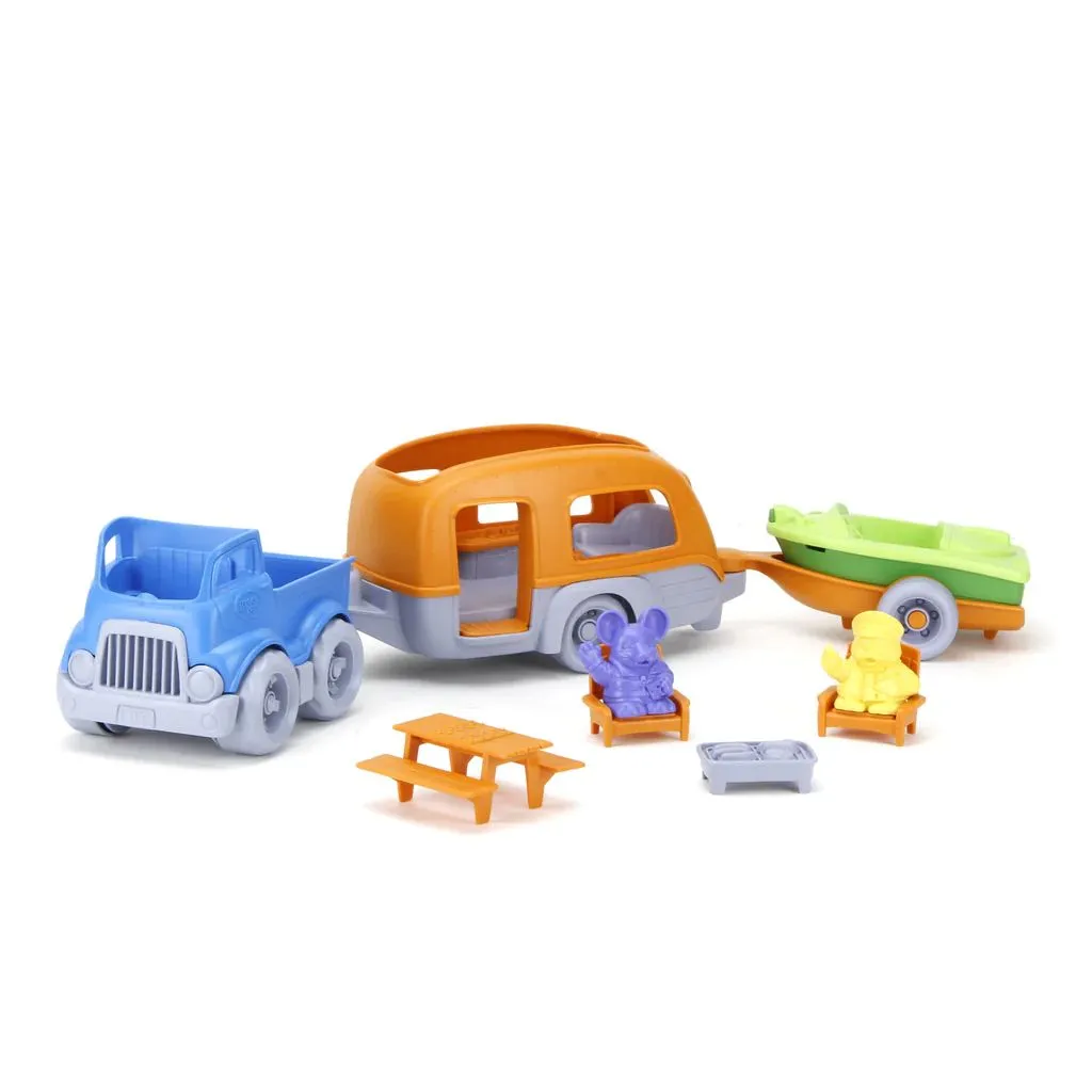 Toy RV Camper Set, 100% Recycled Plastic Toys