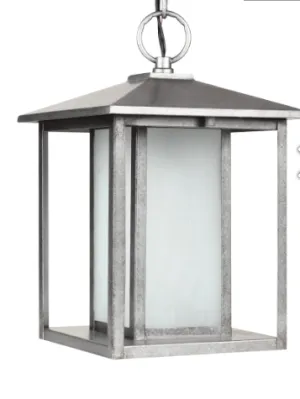 Transitional Minimalism Weathered Pewter