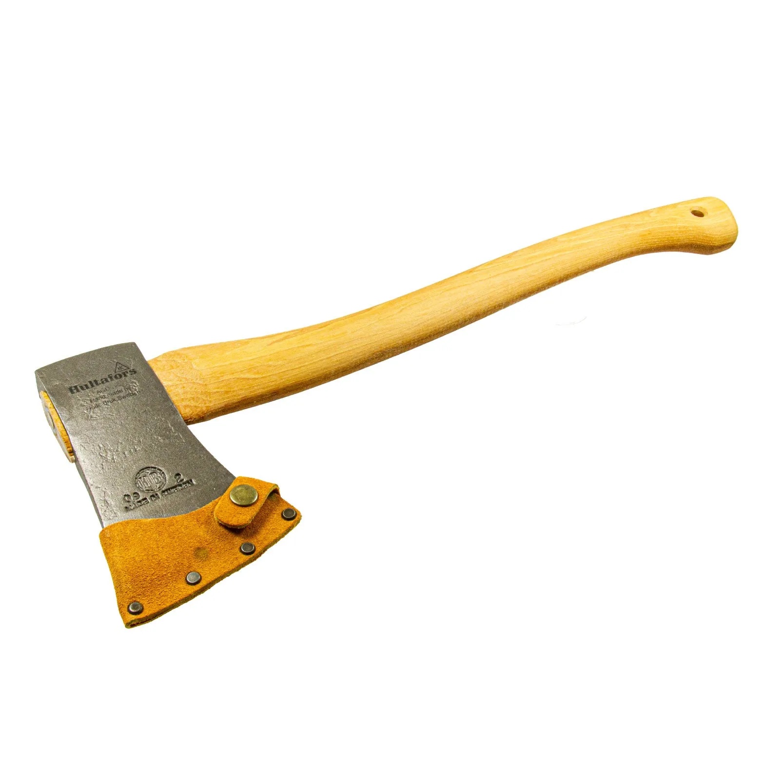 Trekkingbeil H 009 SV, 900 g Kopfgewicht, Hickory Handgriff, Axt, Lederscheide
