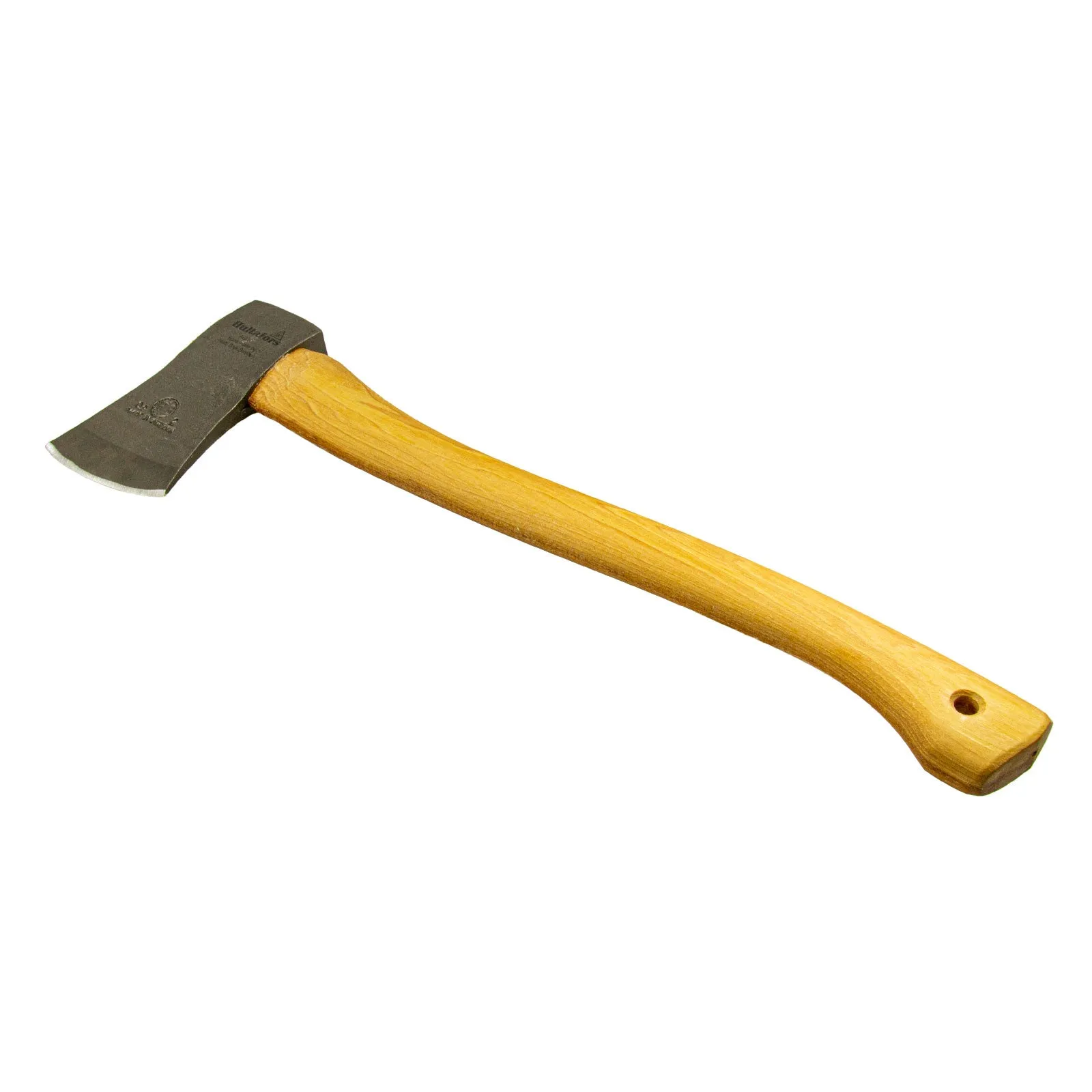 Trekkingbeil H 009 SV, 900 g Kopfgewicht, Hickory Handgriff, Axt, Lederscheide