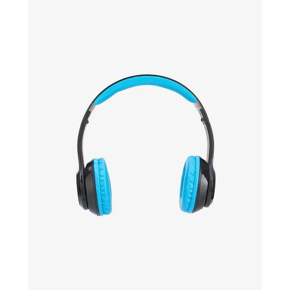 Trend Tech Brands Bluetooth Stereo Headphones - Black/Blue