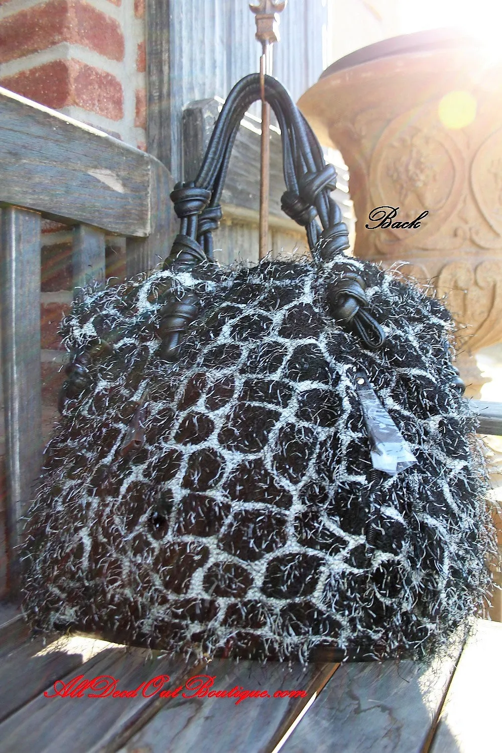Treska | Cow Print Purse