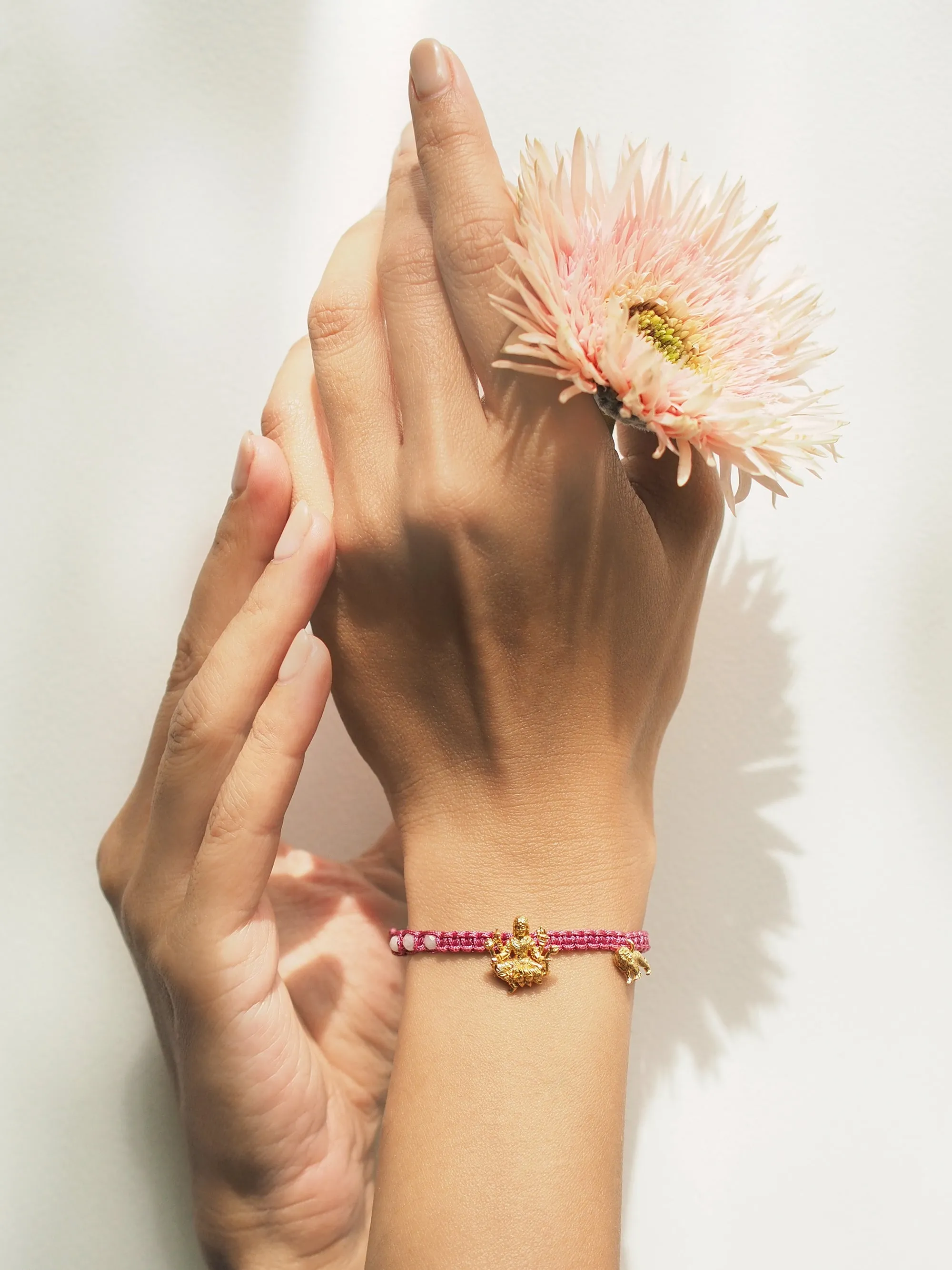 Tridevi Parvati Moonstone Elegant Bracelet  |  Favora - Trinity