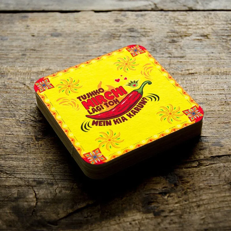 Truck Art Inspired Digital Coasters