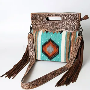 Turquoise Saddle Blanket Bag