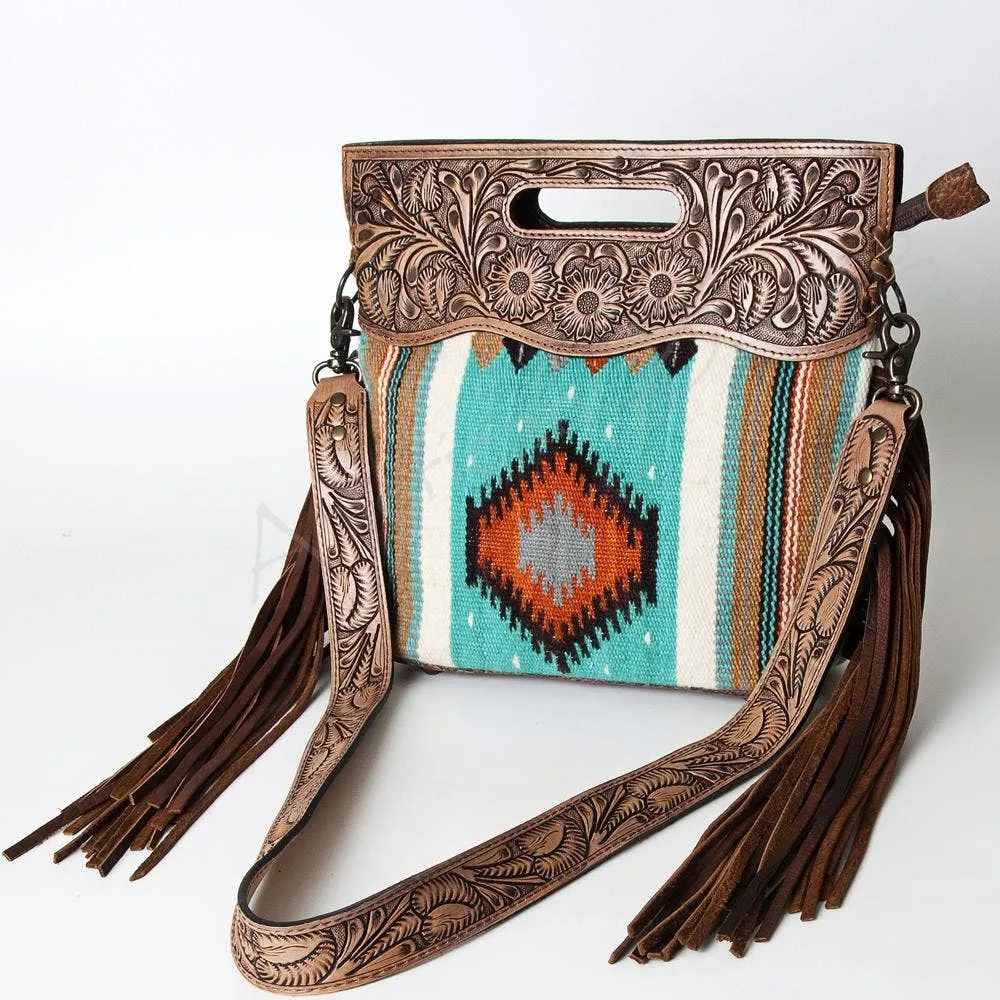 Turquoise Saddle Blanket Bag