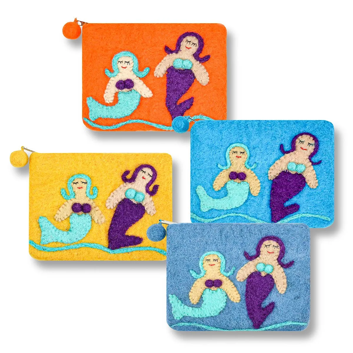 Two Mermaid Coin Purse
