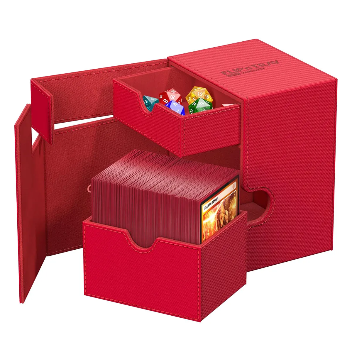 Ultimate Guard Flip´n´Tray 133  Xenoskin Red