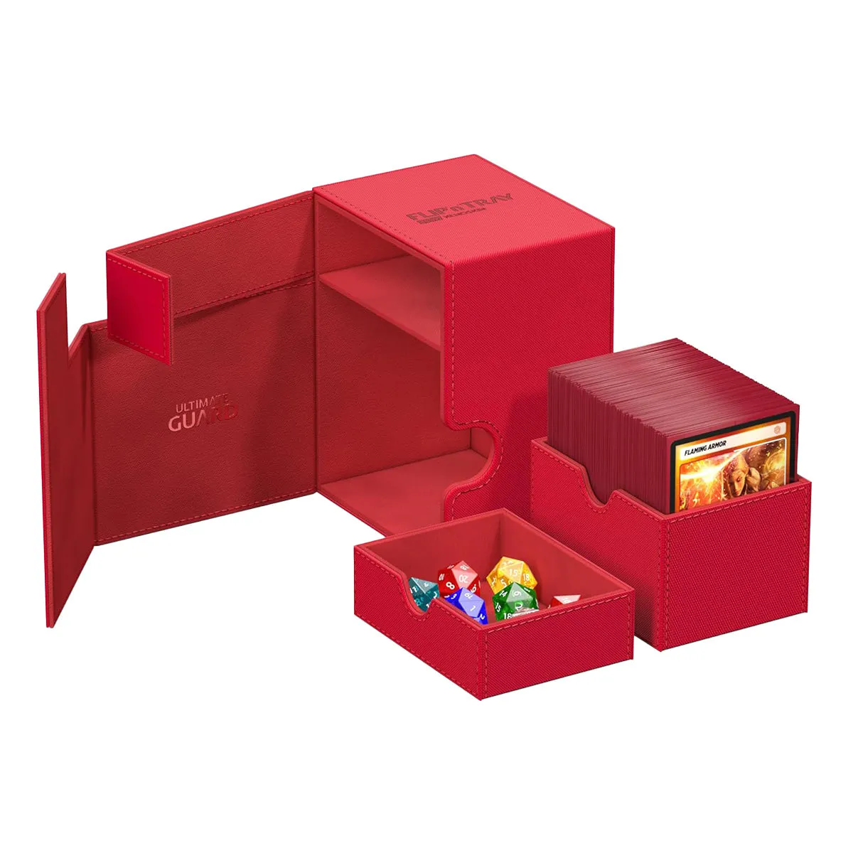 Ultimate Guard Flip´n´Tray 133  Xenoskin Red