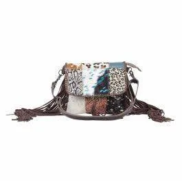 Ultrachic canvas & hairon bag