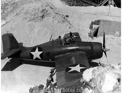 US Marines Grumman Fighter Plane  4116